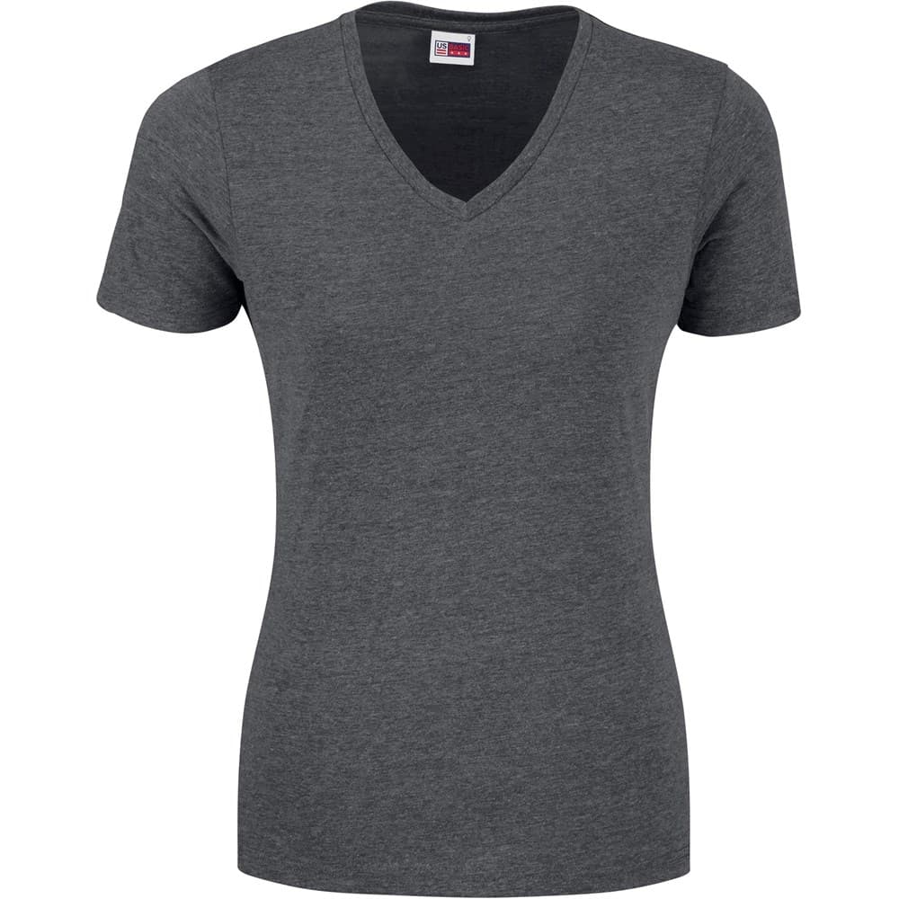 Ladies Michigan Melange V-Neck T-Shirt