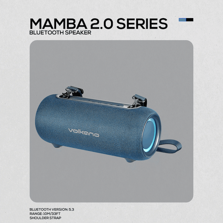Volkano Mamba 2.0 Series Bluetooth Speaker