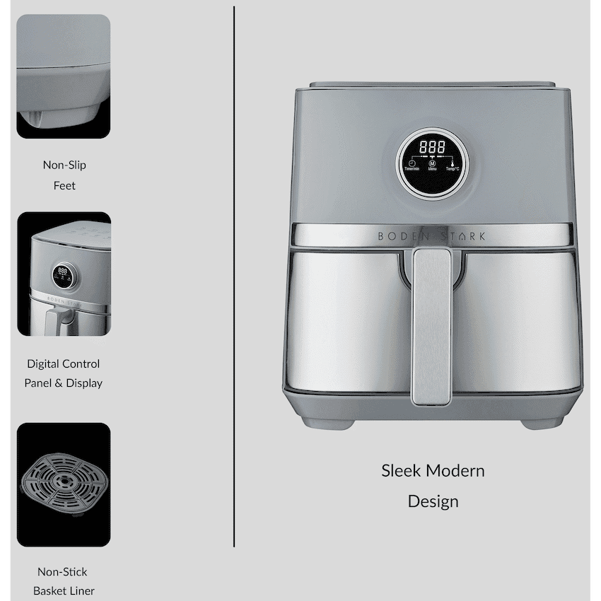 Boden Stark 5.0L Digital Air Fryer
