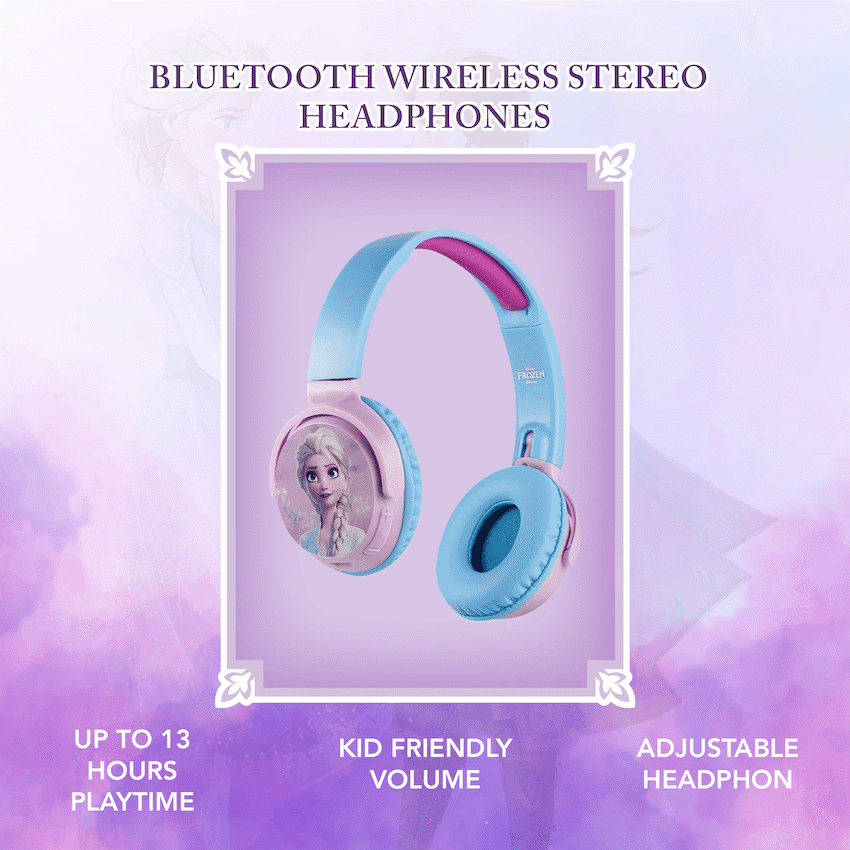Disney Frozen Bluetooth Wireless Stereo Headphones