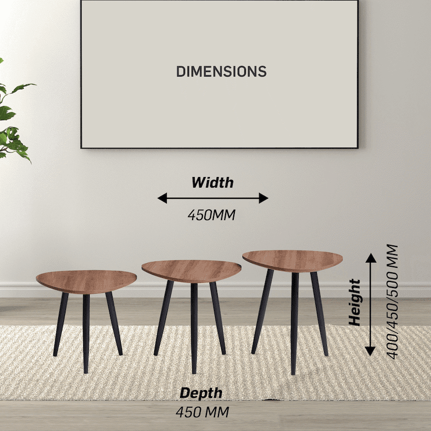 Muse 3 Piece Coffee Table