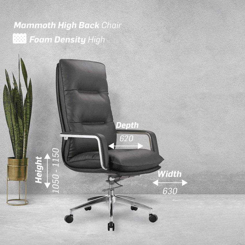 Everfurn Mammoth High-Back Chair