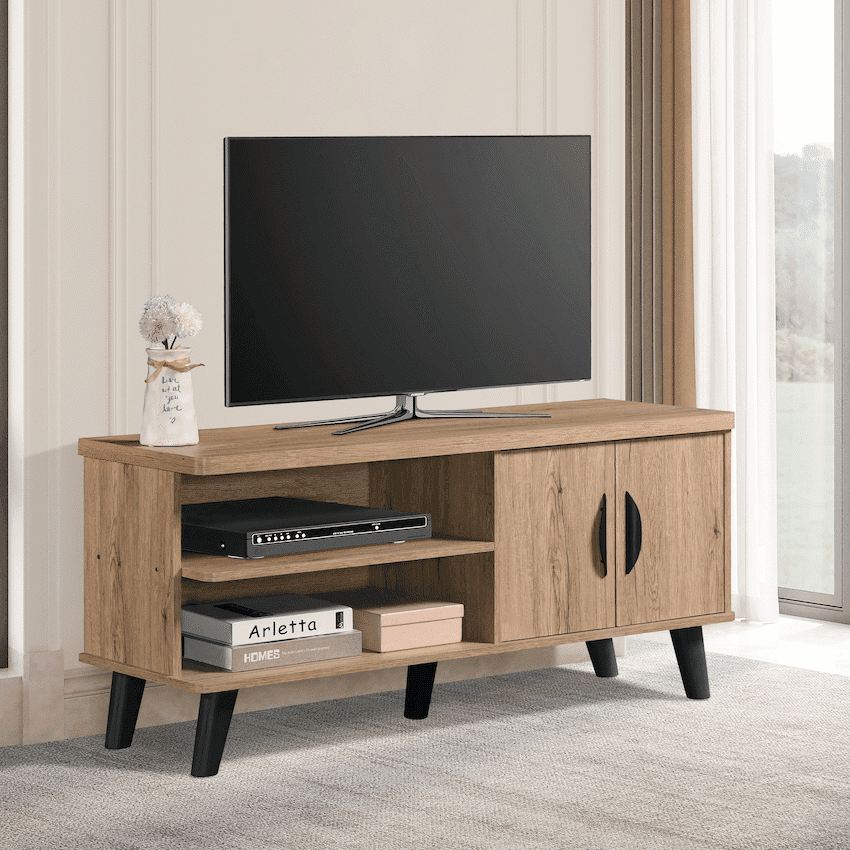 Everfurn Altitude Tall TV Stand