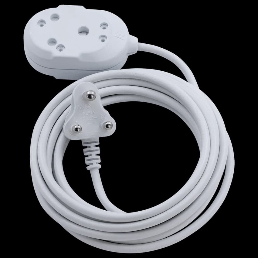 Ellies Back-to-Back Heavy-Duty Extension Lead - 3m