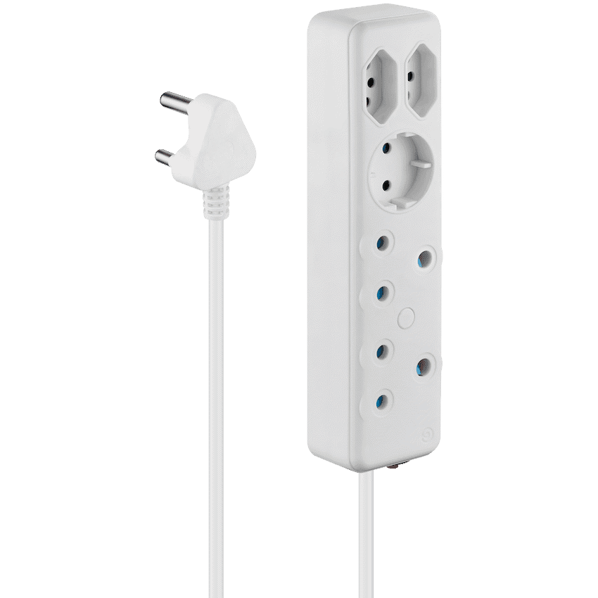 Ellies 5-Way Multiplug - 0.5m