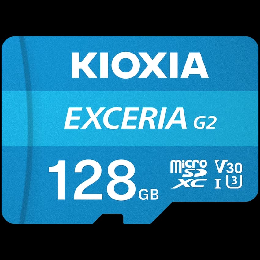 Kioxia 128gb Micro SDXC - UHS-I Card - 100MB/s