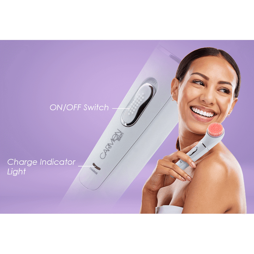 1590 - Carmen Facial Epilator & Brush Set