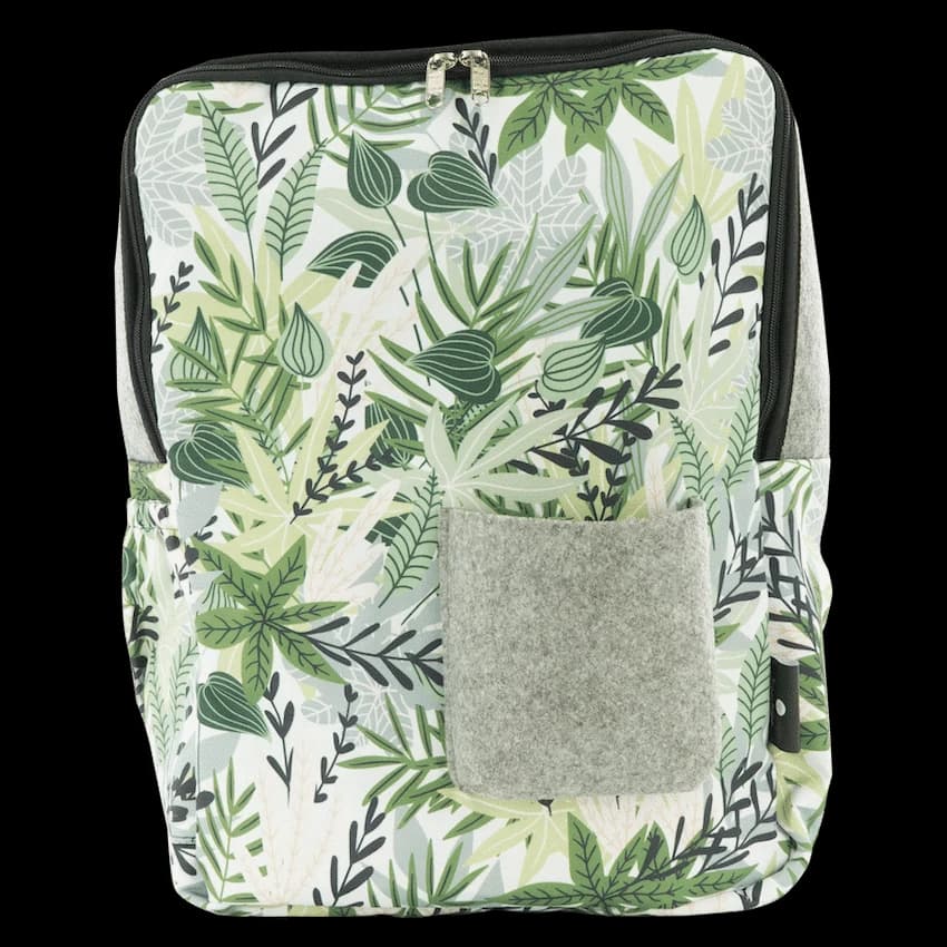 Totes Babe Jungle Diaper Backpack - Green