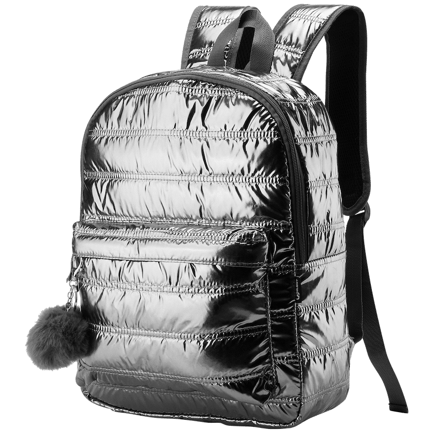Quest Puffer Backpack Silver