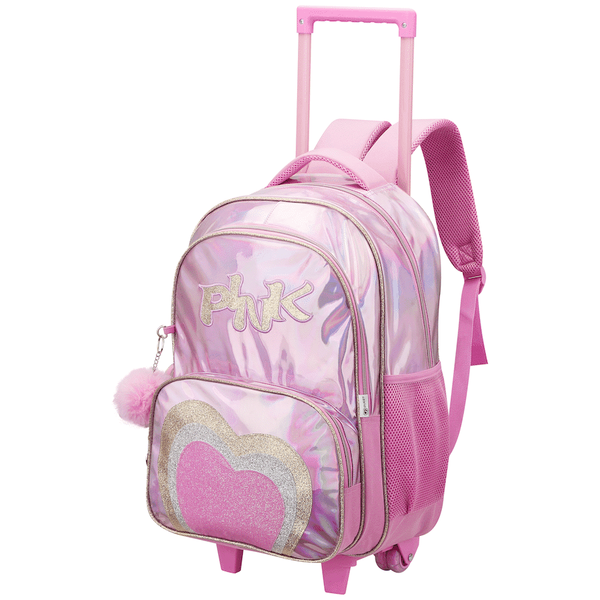 Quest Mirror-Glitz Trolley Backpack - Pink