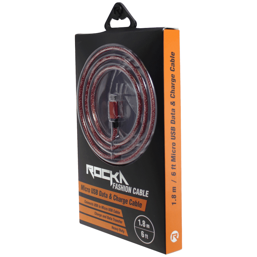 Rocka Fashion Cable Micro-USB 1.8m