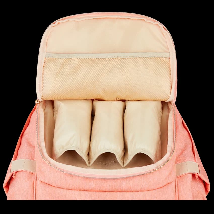 Totes Babe Alma 18l Diaper Backpack - Peach