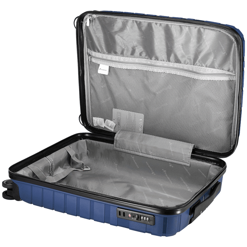 Travelwize Java PP 4-Wheel Spinner 55cm Luggage - Azure