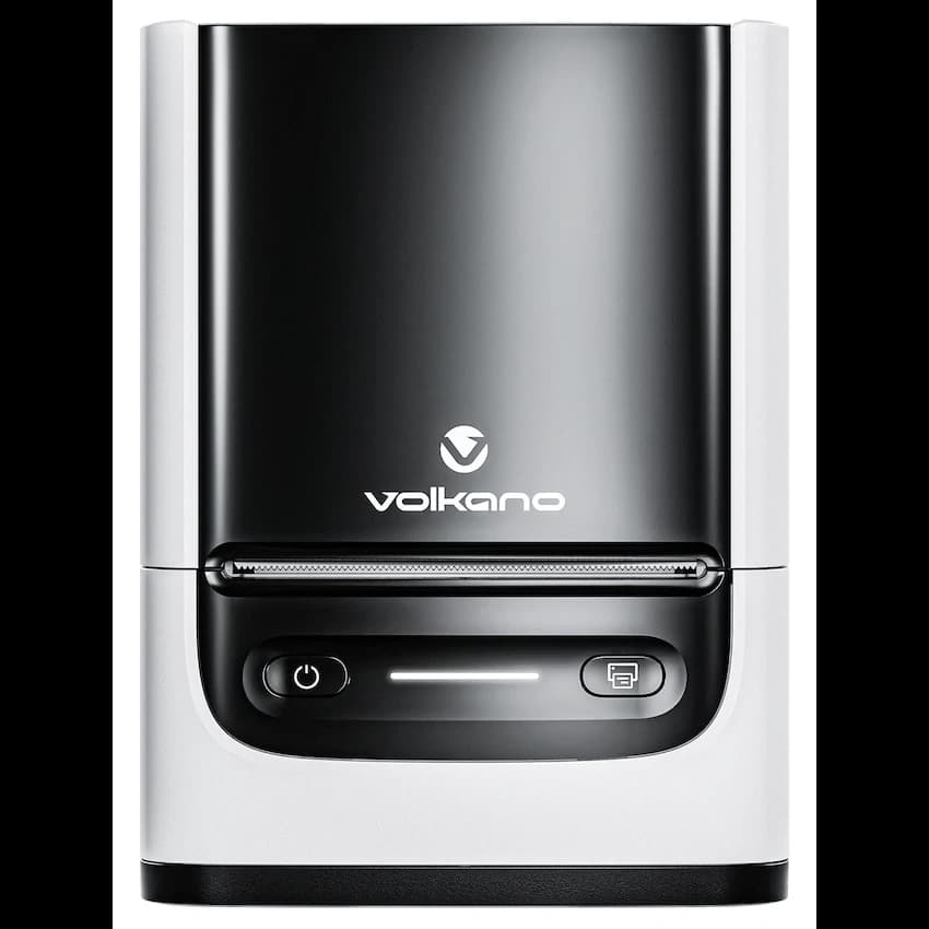 Volkano LabelPro Duo Series Thermal Dual Size Label Printer - Black and White