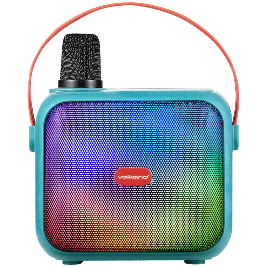 Volkano Kids SongSeeker Bluetooth Karaoke Machine with Wireless BT Microphone