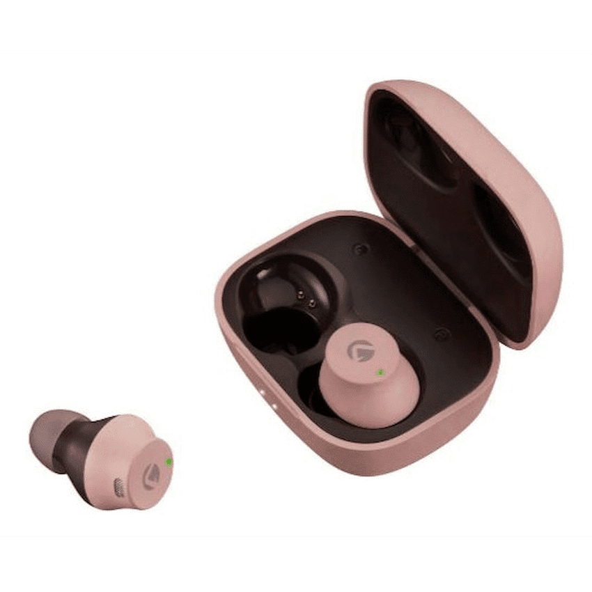 Volkano Taurus Series 2.0 True Wireless Earphones with Charging Case - Pink