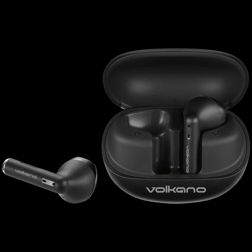 Volkano Buds X3 TWS Earphones with ENC - Black