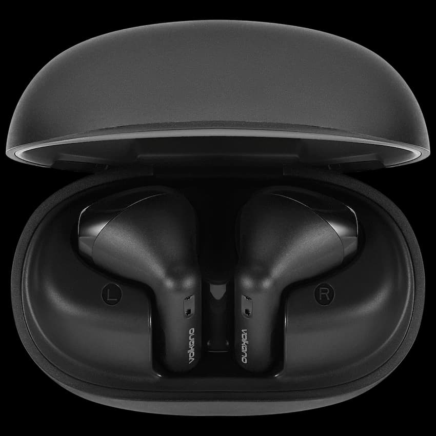 Volkano Buds X3 TWS Earphones with ENC - Black