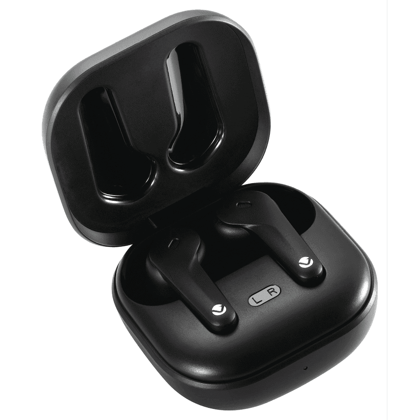 Volkano Silento ANC Series True Wireless + Charging Case - Black