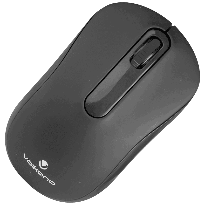 Volkano Vector Vivid Series Wireless Mouse - Black - 2020