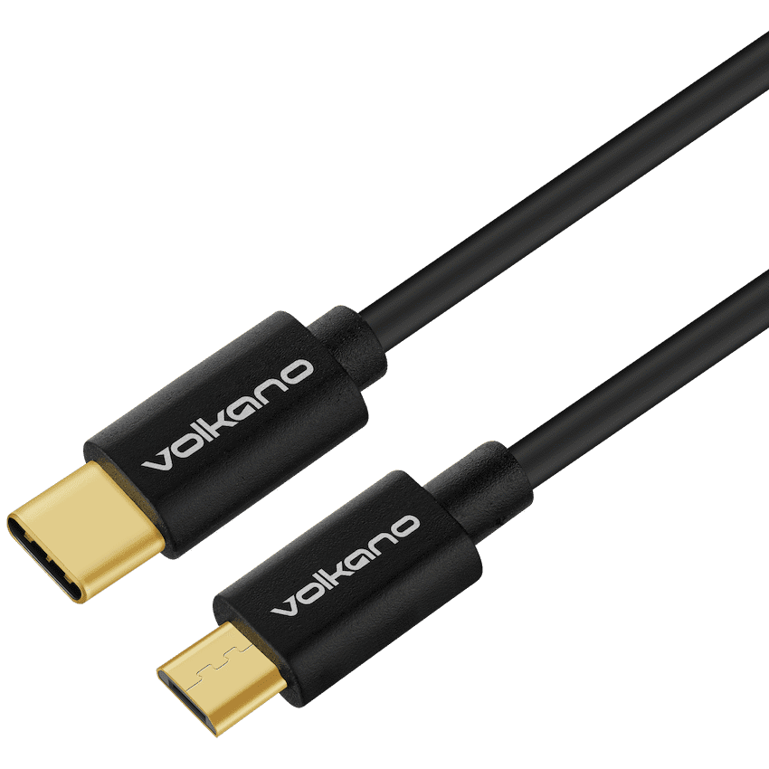 Volkano Connect C Type-C to Micro USB Cable M/M 0.75m