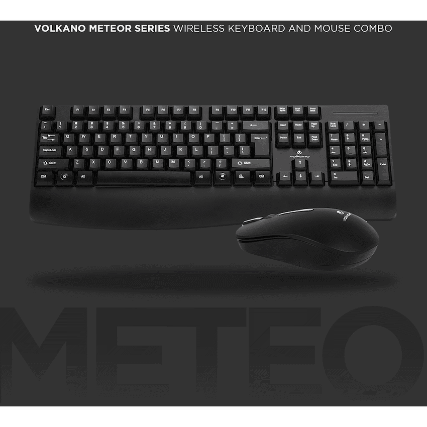 Volkano Meteor Wireless Keyboard and Mouse Combo