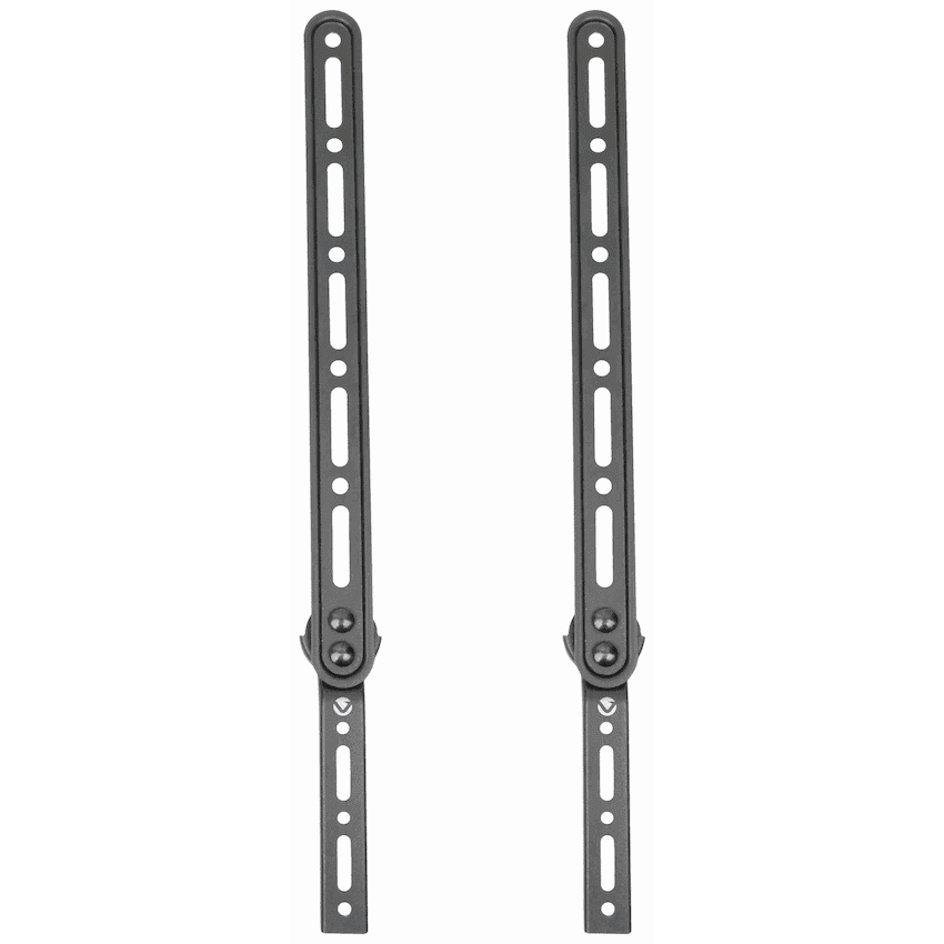 Volkano Steel Series Soundbar and Speaker TV Bracket - Black