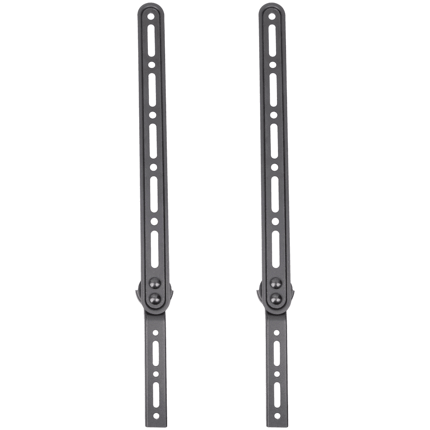 Volkano Steel Series Soundbar and Speaker TV Bracket - Black