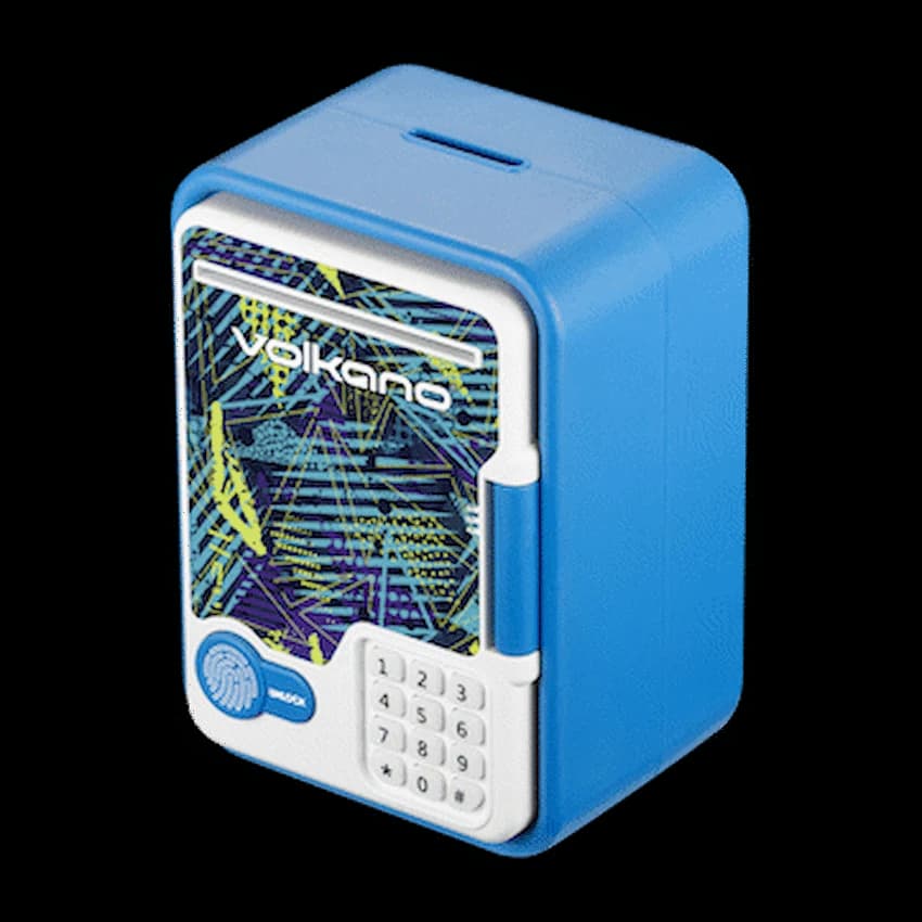 Volkano Money Vault - Blue
