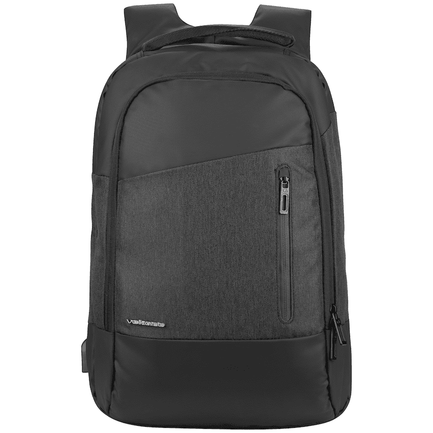 Volkano Refine 15.6" Laptop Backpack - Black/Charcoal
