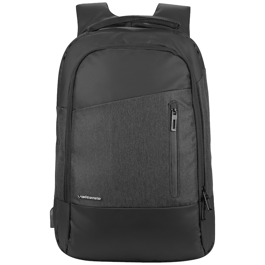 Volkano Refine 15.6" Laptop Backpack - Black/Charcoal