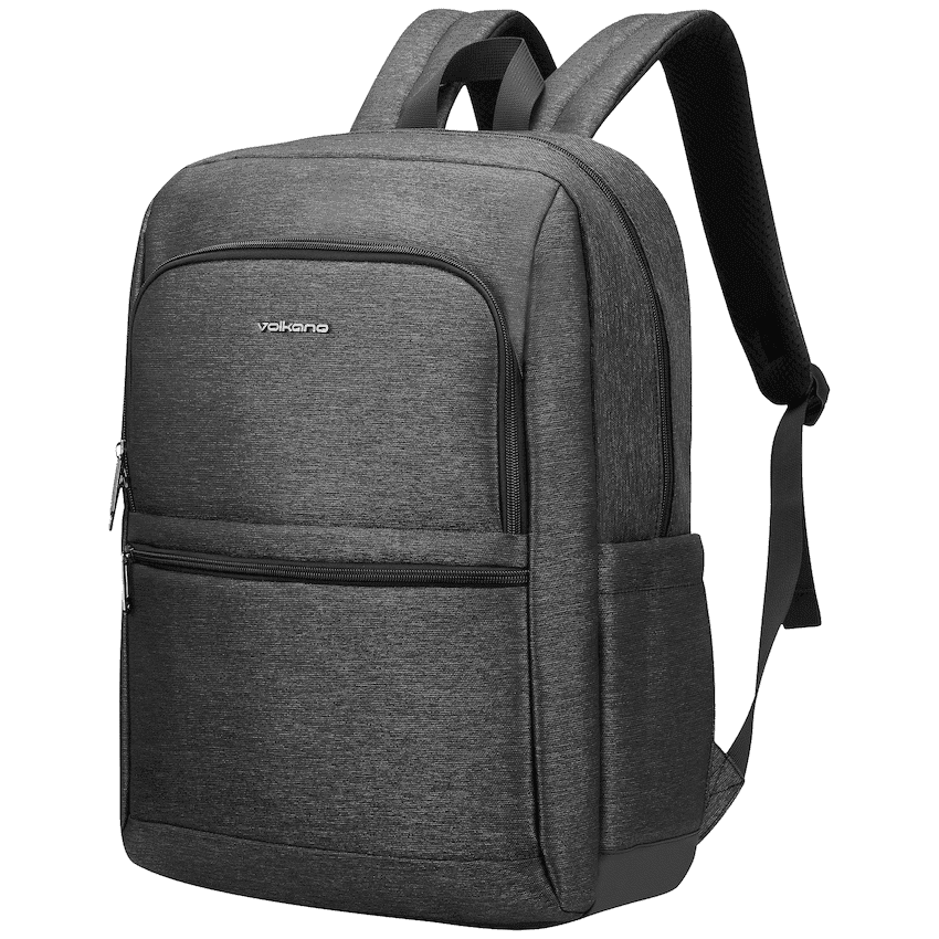 Volkano Pulse 15.6" Laptop Backpack - Charcoal