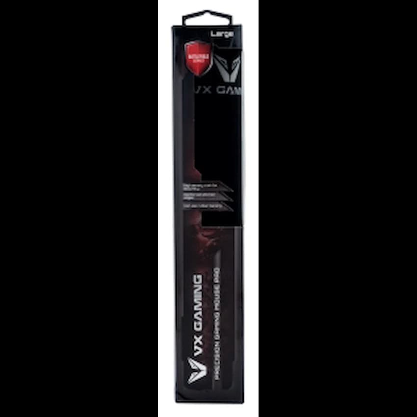 VX Gaming Battlefield series gaming mousepad - Extra large black/red - 550mm