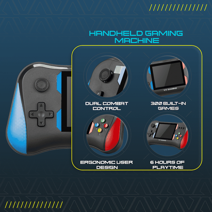 VX Gaming Quirk Series Handheld Gaming Machine