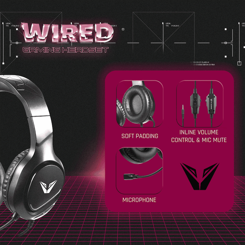 VX Gaming Blaze series Gaming Headset