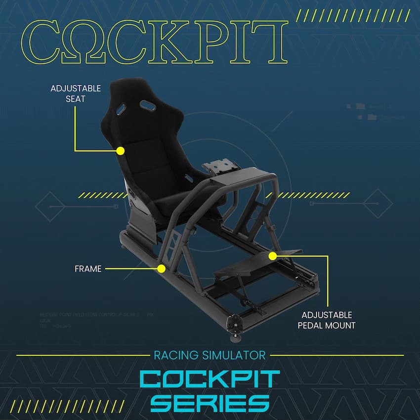 VX Gaming Cockpit Series Racing Simulator