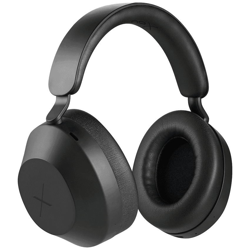 VolkanoX H400 Hybrid Active Noise Cancellation Headphones - Black
