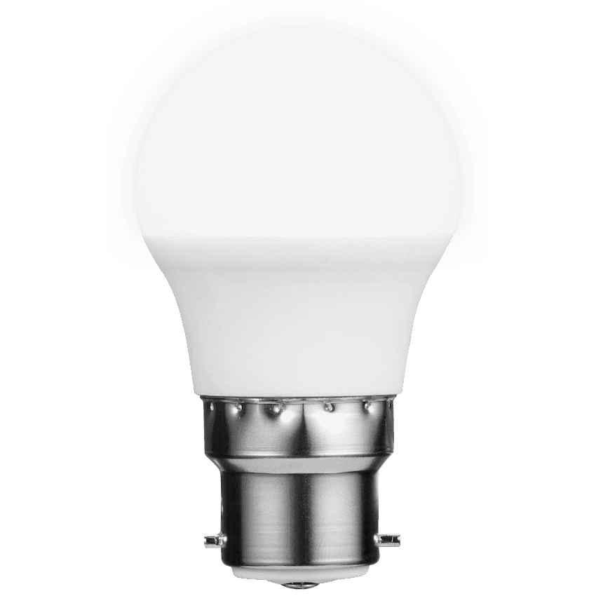 Switched 5w Golf Ball LED Light Bulb B22