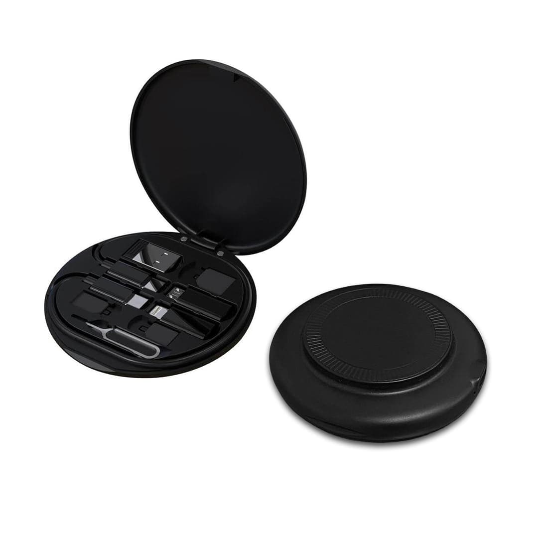 OSLO Mag - @memorii Recycled 15W Magnetic Wireless Charger Multicable Set