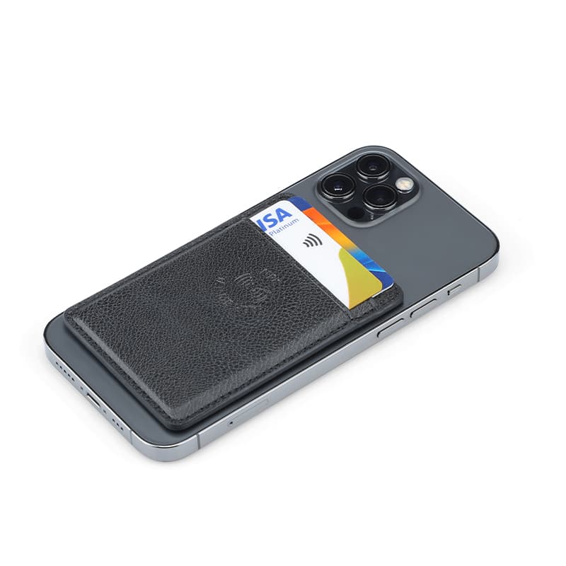 ROMA - Santhome® 2-in-1 Mag Cardholder and Inbuilt NFC Digital Business Card - Black