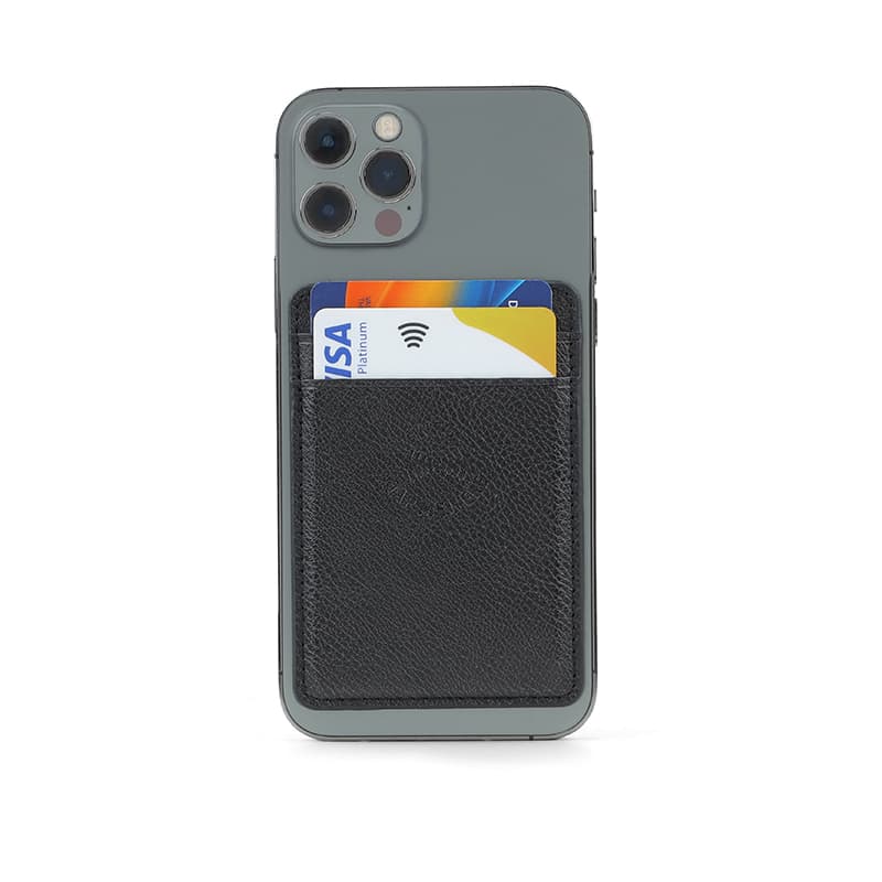 ROMA - Santhome® 2-in-1 Mag Cardholder and Inbuilt NFC Digital Business Card - Black