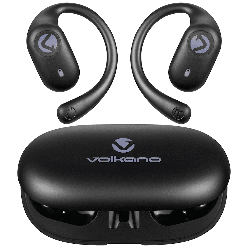 Volkano Stride 2 Air Conduction True Wireless Earphones - Black