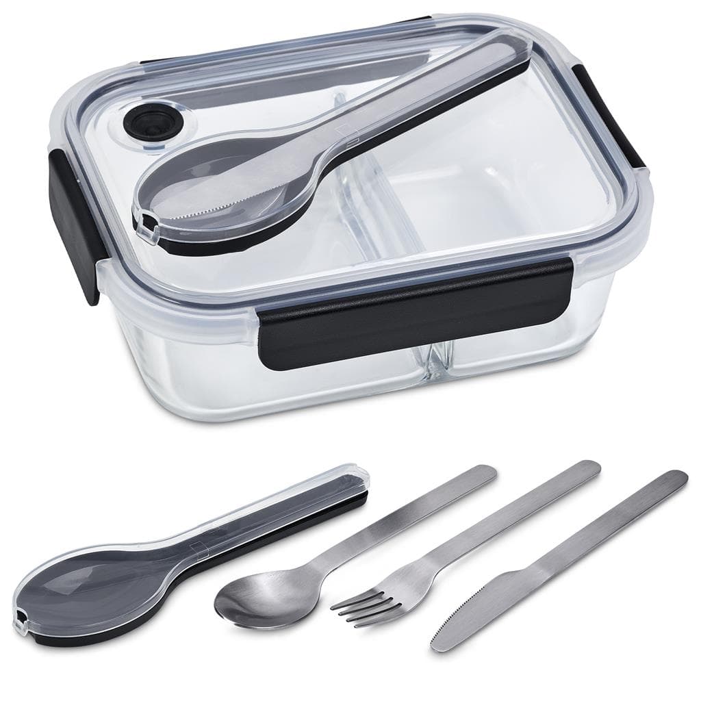 Serendipio Mealmate Lunch Box & Cutlery Set thumbnail 3