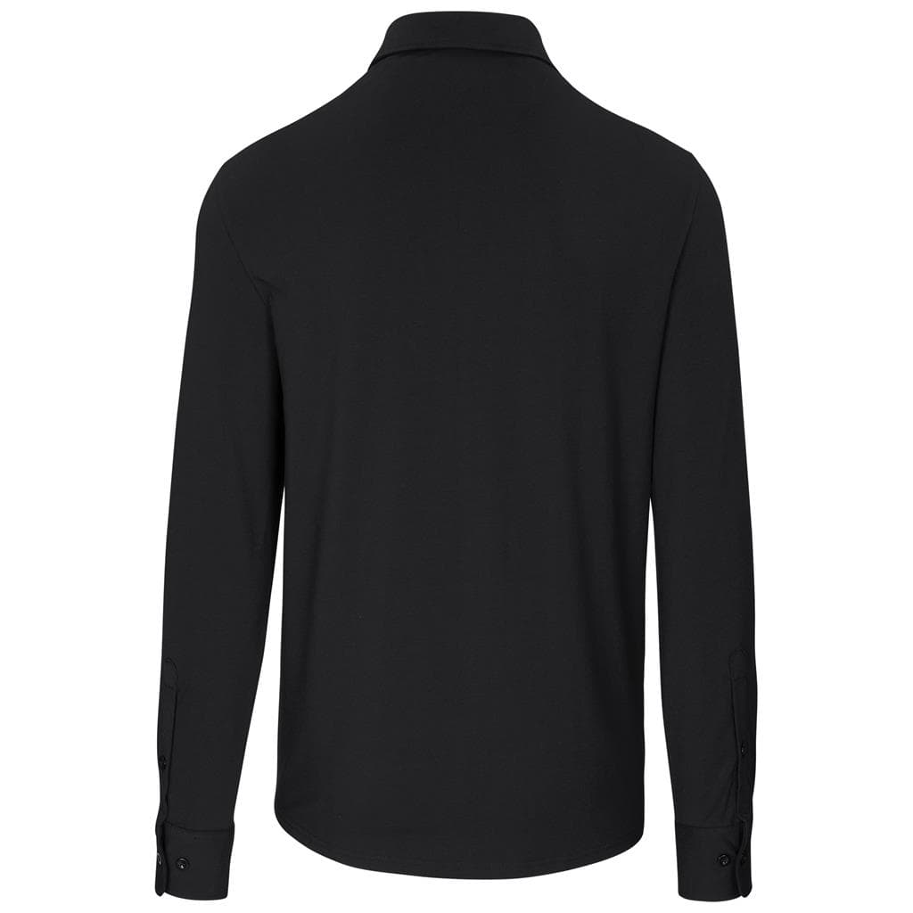 Mens Long Sleeve Alex Varga Cronus Knitted Shirt thumbnail 6