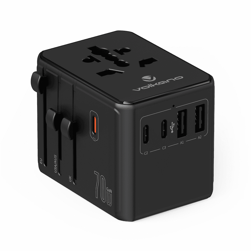 Volkano Jetsetter series 70W PD Travel Adaptor