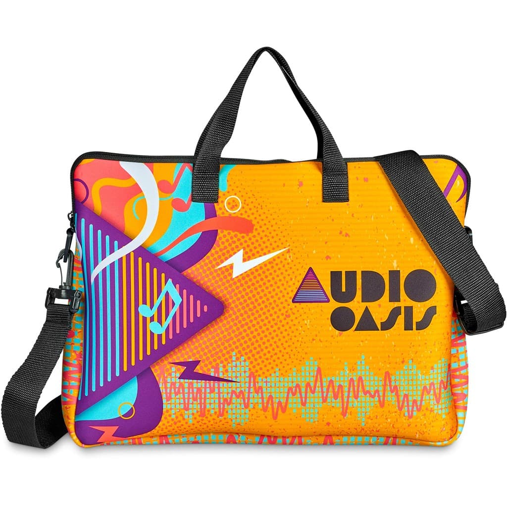 Hoppla Nimbus Neoprene Laptop Sleeve with Handles & Shoulder Strap – 15 -16 inch