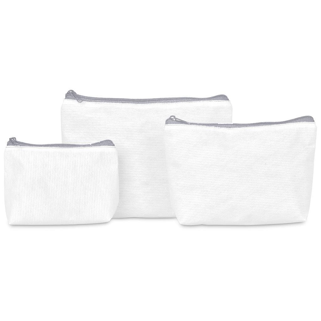 Hoppla Leanne Recycled PET Stitch-Bond Maxi Toiletry Bag thumbnail 18