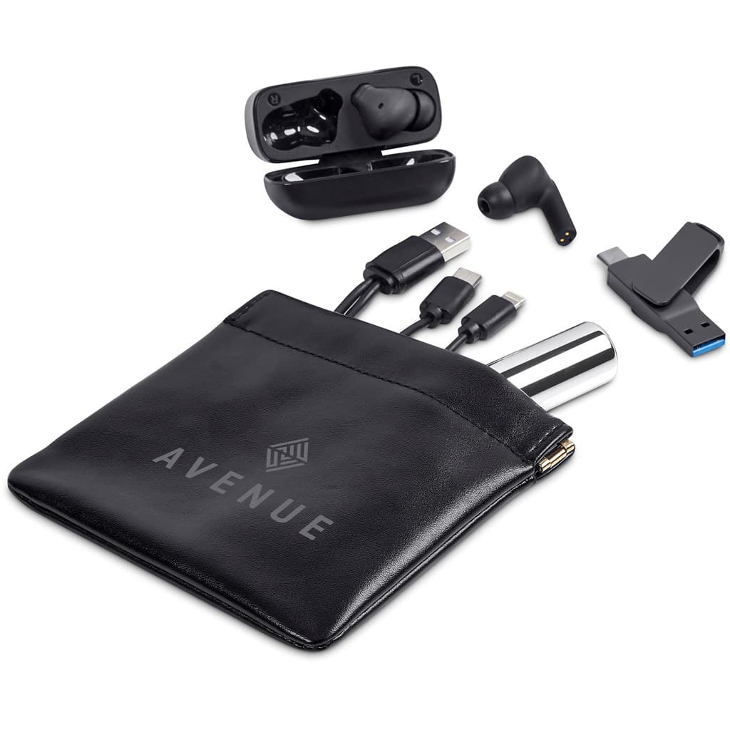 Eva & Elm Plush PU Tech & Accessory Pouch thumbnail 3