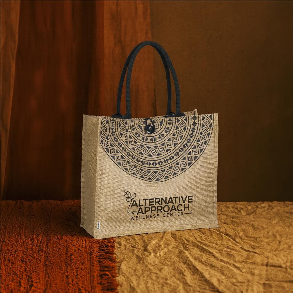 Okiyo Kashira Jute Tote thumbnail 2