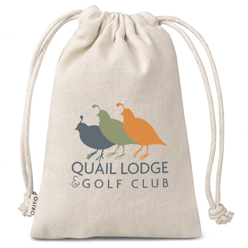 Okiyo Chikara Mini Cotton Drawstring Pouch thumbnail 4